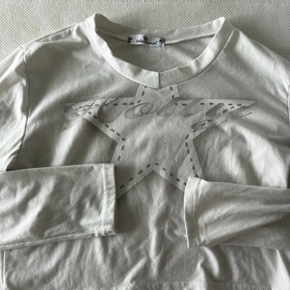 Lewkin Long Sleeve Top WORE ONCE - Picture 2 of 4